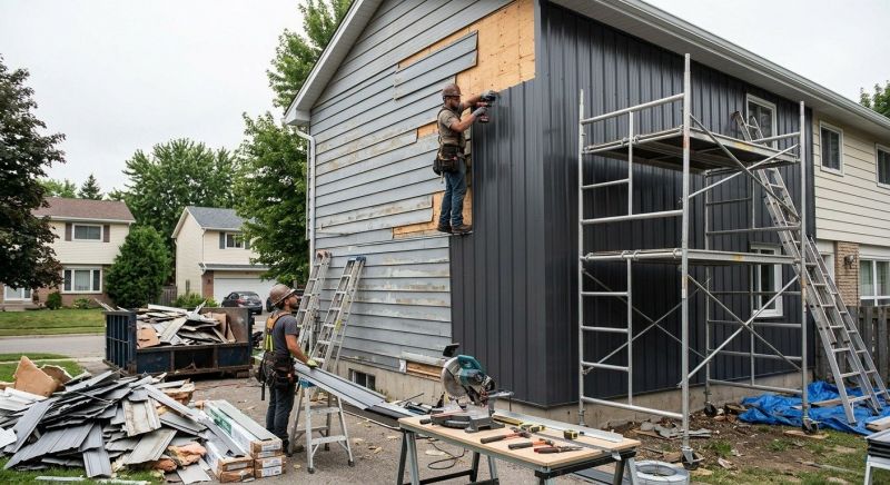 Aluminium Siding Installation in Franklin County, VT