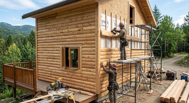 Barn Siding Installation in Bristol, VT
