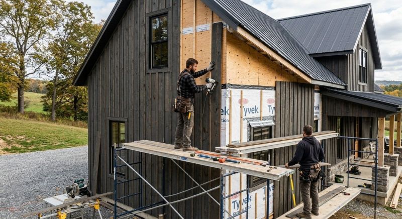 Barn Siding Installation in South Burlington, VT
