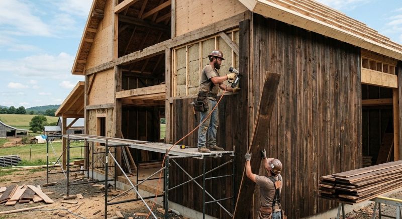 Batten Siding Installation in Cambridge, VT
