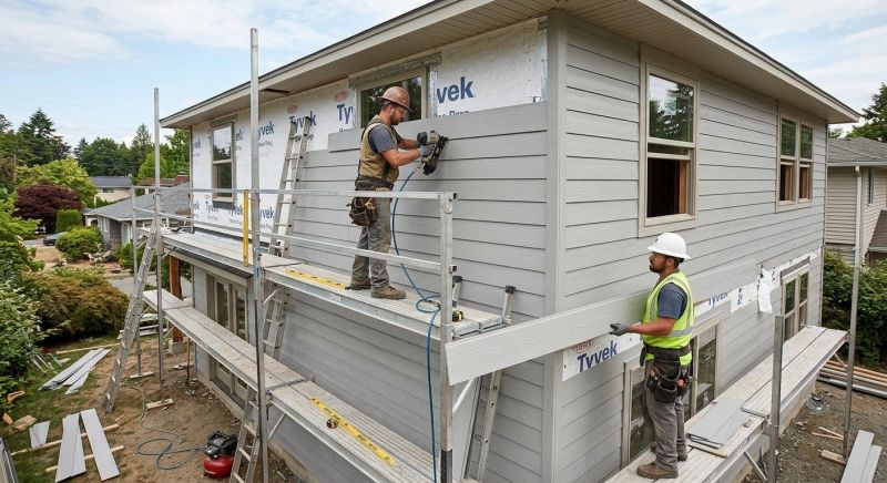 Cement Siding Installation in Cambridge, VT