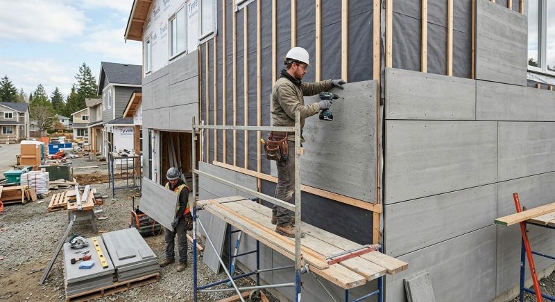 Cement Siding Installation in Cambridge, VT