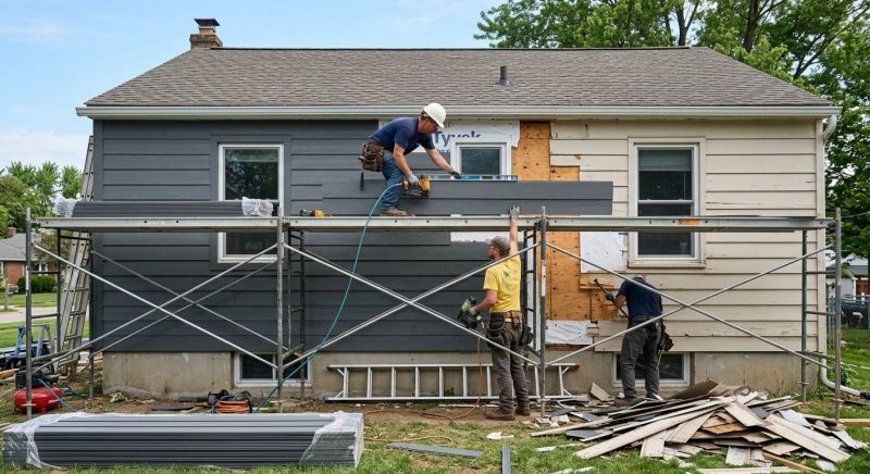 Cement Siding Installation in South Burlington, VT