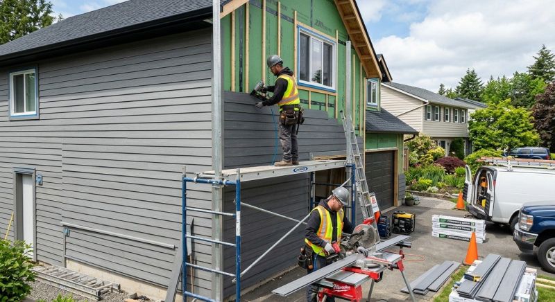 Cement Siding Service in Milton, VT