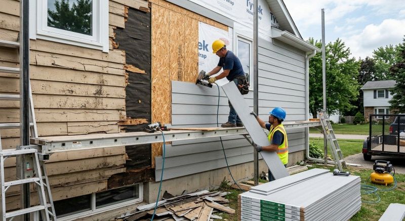 Cement Siding Service in Milton, VT