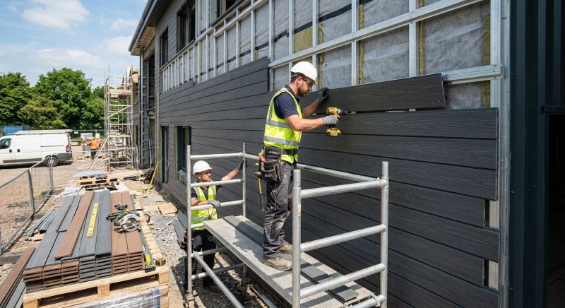 Composite Siding Installation in Waterbury, VT