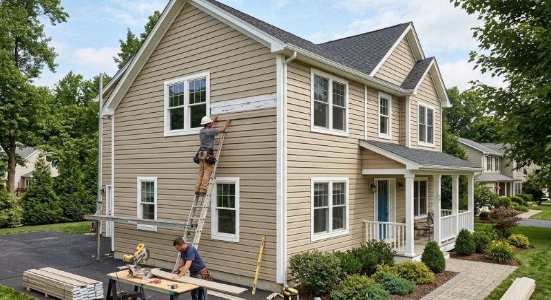 Dutch Lap Siding Installation in Chittenden County, VT