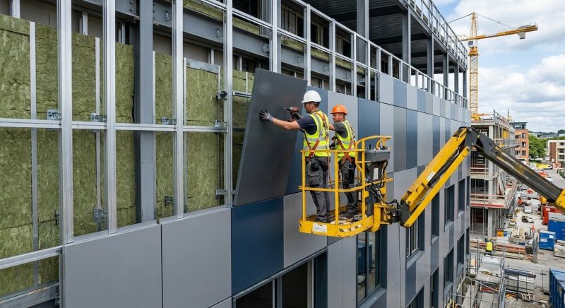 Facade Cladding Installation in Chittenden County, VT