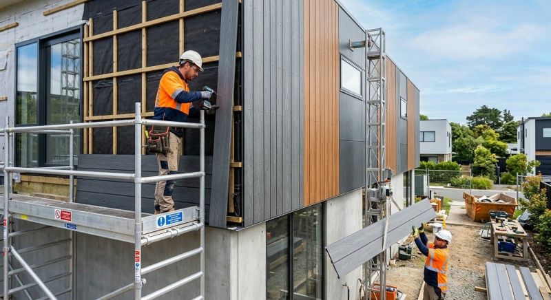 Facade Cladding Installation in Chittenden County, VT