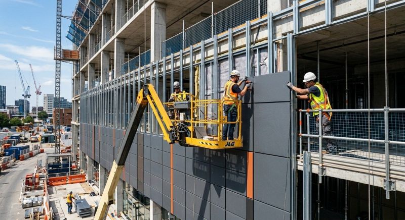 Facade Cladding Installation in Chittenden County, VT
