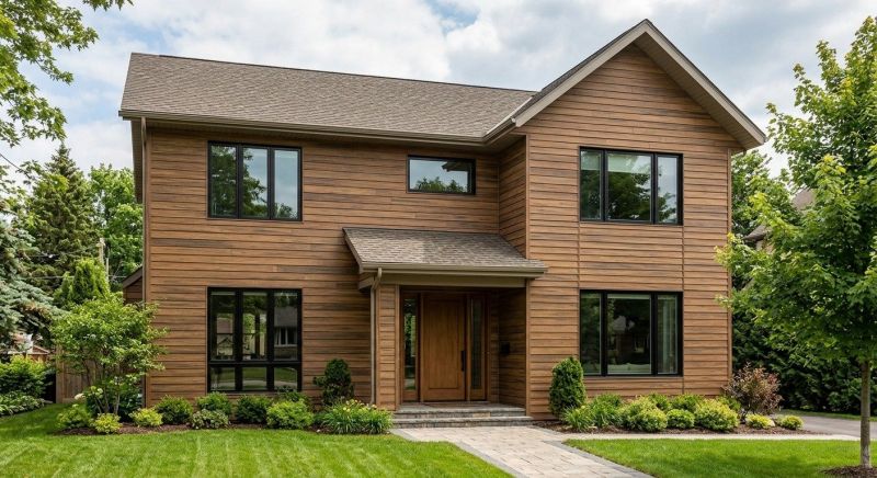 Faux Wood Siding Installation in Grand Isle, VT