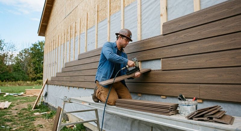 Faux Wood Siding Installation in Chittenden County, VT