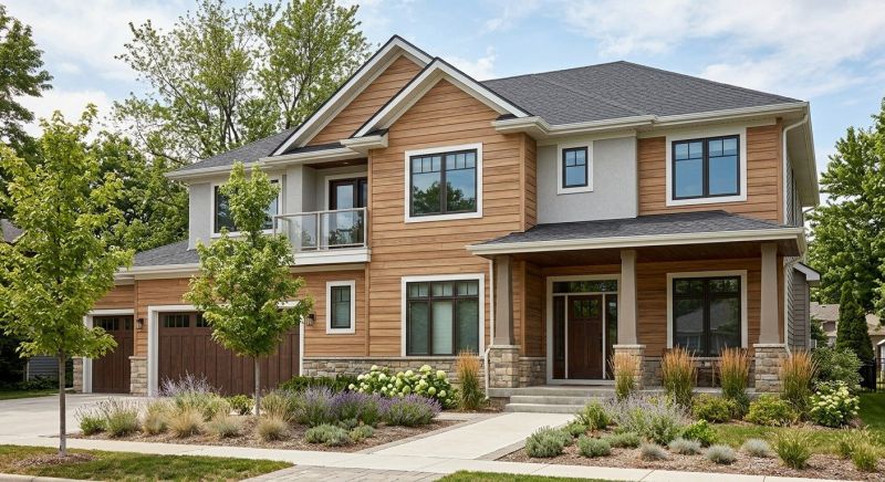 Faux Wood Siding Installation in Plattsburgh, NY