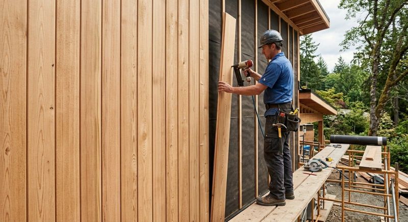 Faux Wood Siding Installation in Williston, VT
