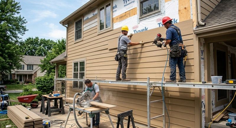 Fiber Cement Installation in Plattsburgh, NY