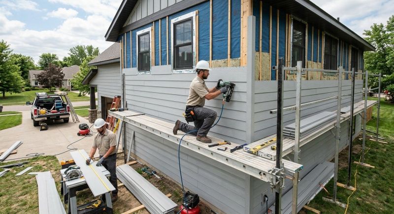 Fiber Cement Installation in South Burlington, VT