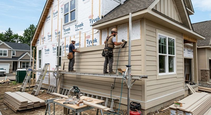 Fiber Siding Installation in Vergennes, VT