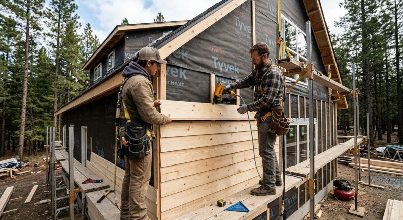 Hardwood Siding Installation in Plattsburgh, NY