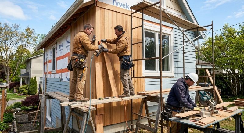 Hardwood Siding Installation in Saint Albans, VT