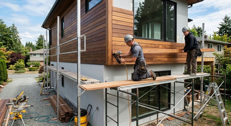 Hardwood Siding Installation in Vergennes, VT