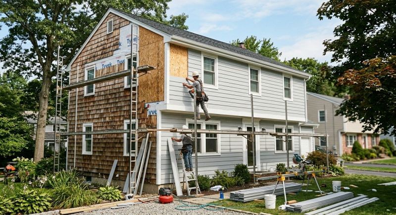 House Siding Installation in Burlington, VT