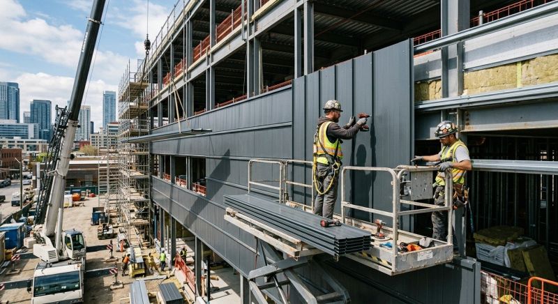 Metal Cladding Installation in Chittenden County, VT