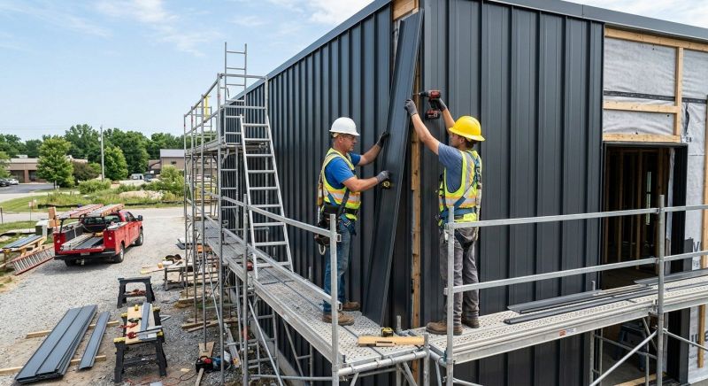Metal Siding Installation in Cambridge, VT