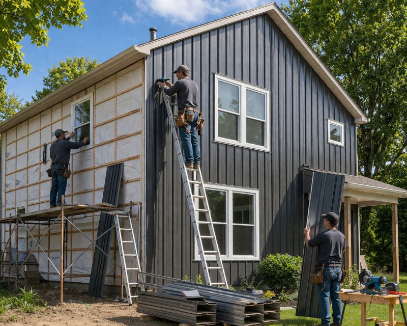 Metal Siding Installation in Grand Isle, VT