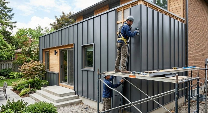 Metal Siding Installation in Vergennes, VT