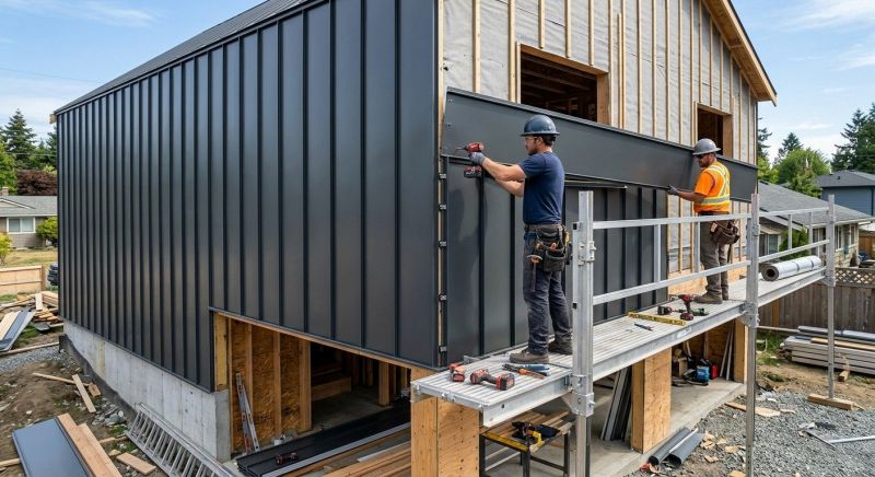 Metal Siding Installation in Williston, VT