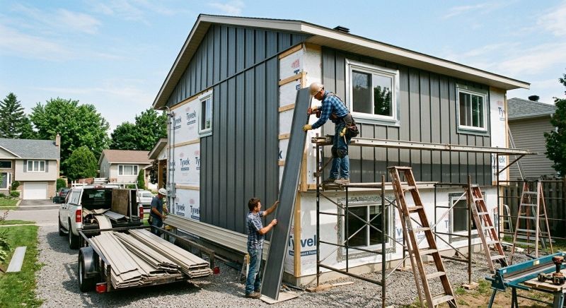 Metal Siding Service in Milton, VT