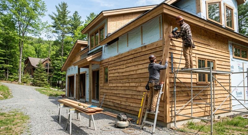Rustic Siding Installation in Chittenden County, VT
