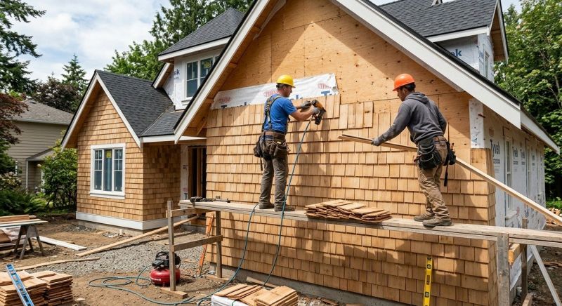 Shake Siding Installation in Burlington, VT