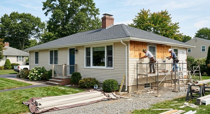 Siding Replacement in Milton, VT