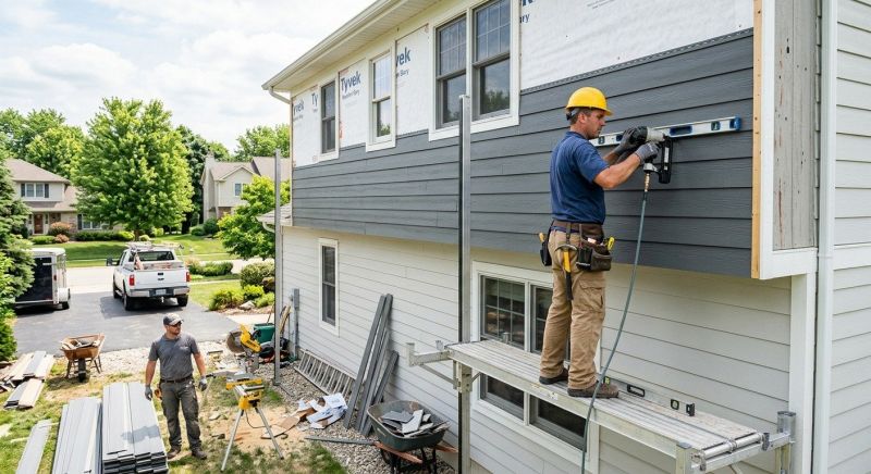 Synthetic Siding Installation in Chittenden County, VT