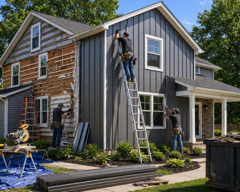 Vinyl Siding Installation in Huntington, VT