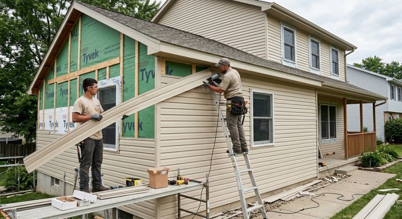 Vinyl Siding Installation in Williston, VT
