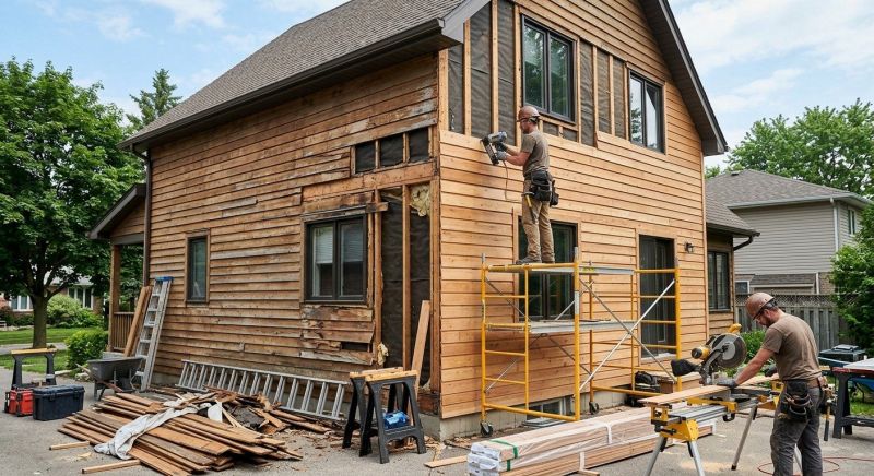Wood Cladding Replacement in Chittenden County, VT
