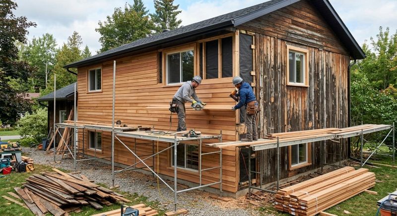 Wood Siding Service in Colchester, VT