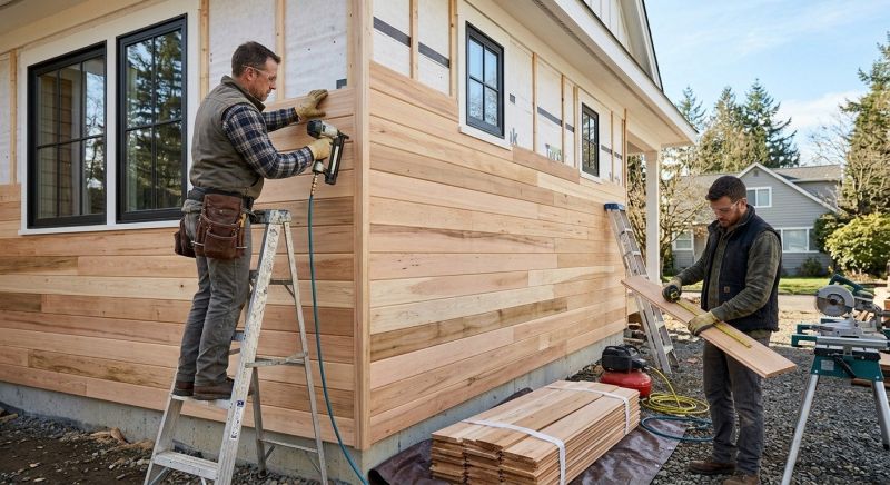 Wood Siding Service in Huntington, VT